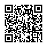 QR code linking to https://www.gohugo.cn/functions/go-template/continue/