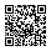 QR code linking to https://www.gohugo.cn/methods/menu-entry/url/