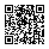 QR code linking to https://www.gohugo.cn/content-management/front-matter/